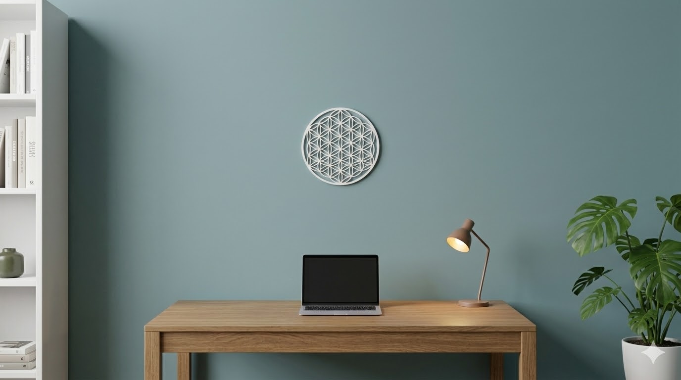 Wandschmuck Blume des Lebens Ø 18 cm