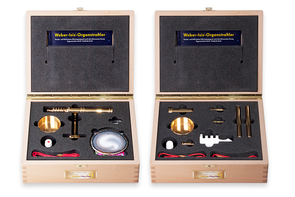 Weber-Isis® Orgonstrahler 1:1 Komplett-Set
