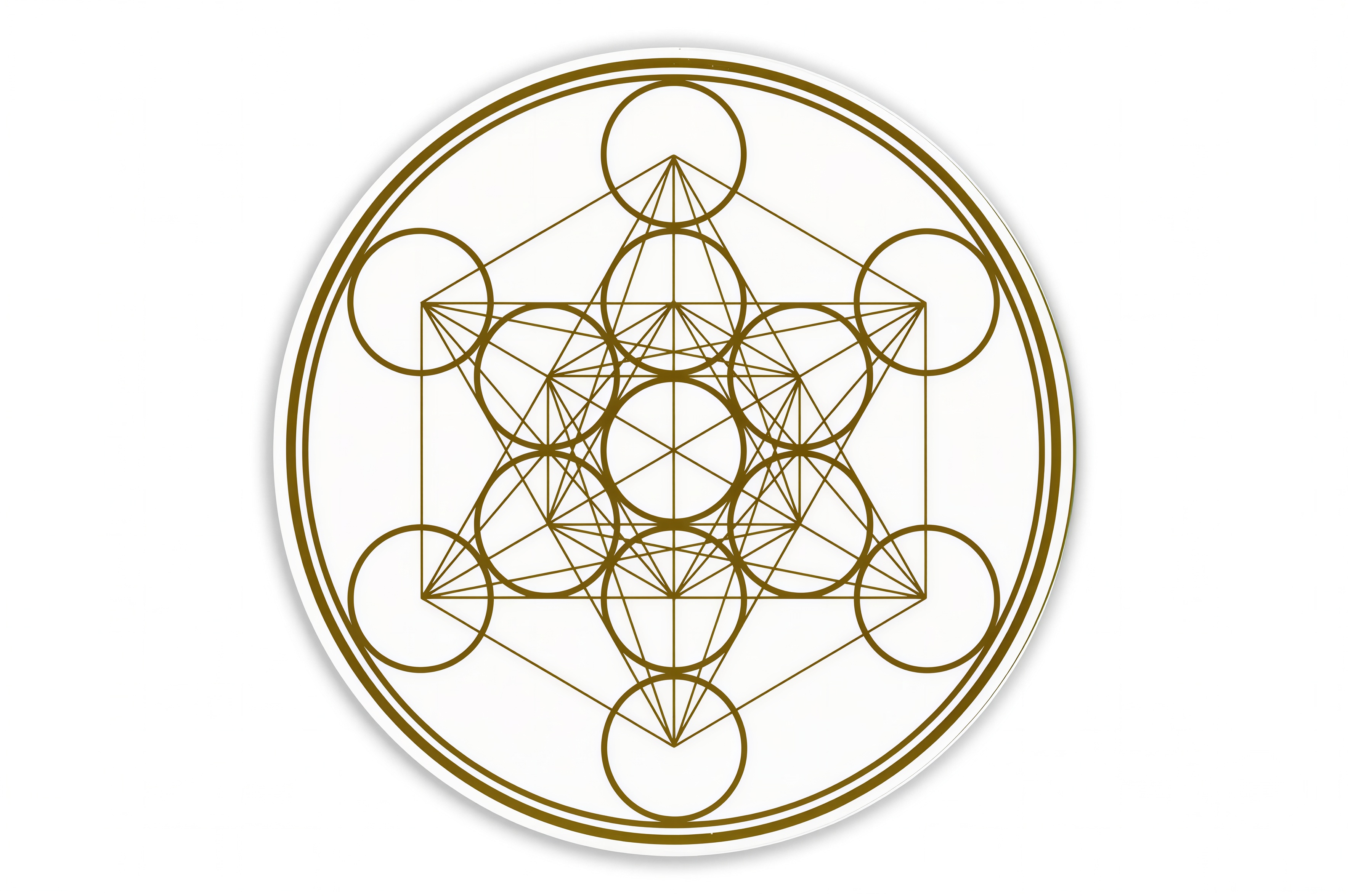 Haftfolie Metatrons Würfel