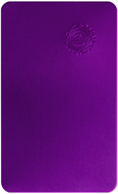 Tesla purple energy plate