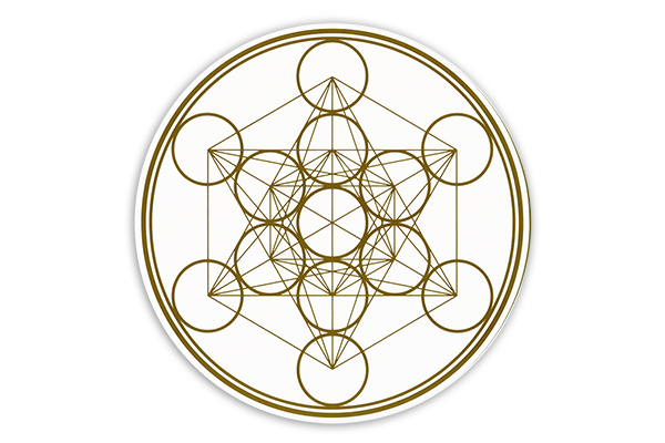 Haftfolie Metatrons Würfel
