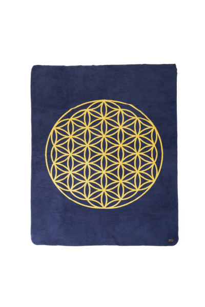 Biophotonen-Kuscheldecke MARINE/YELLOW