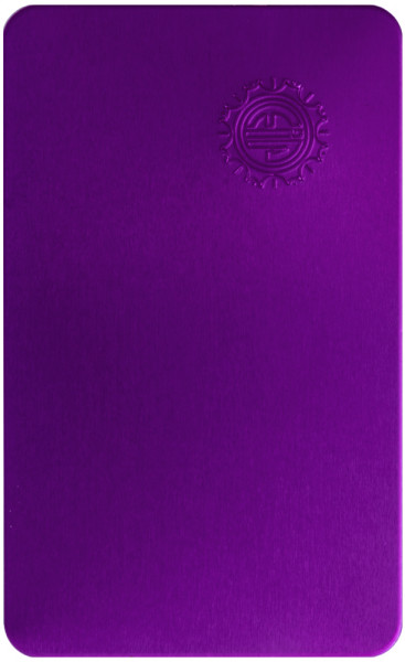 Tesla purple energy plate