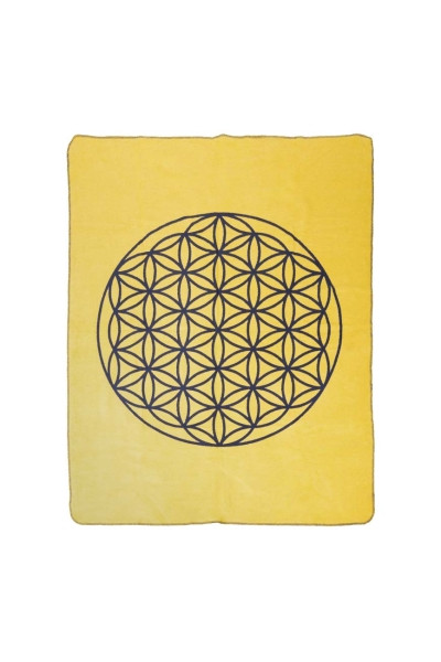 Biophotonen-Kuscheldecke MARINE/YELLOW
