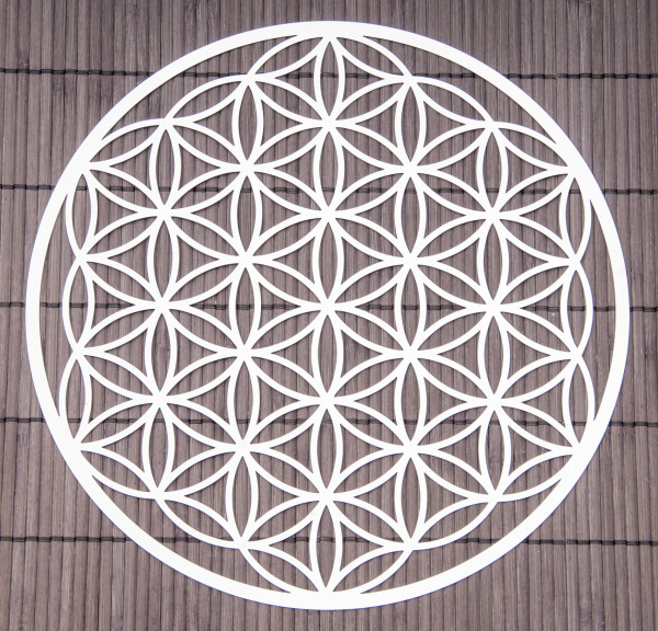 Wandschmuck Blume des Lebens