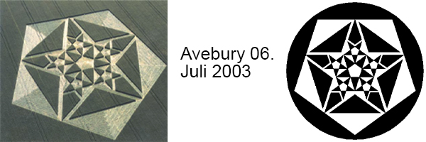 Kornkreises vom 06.07.03, Avebury
