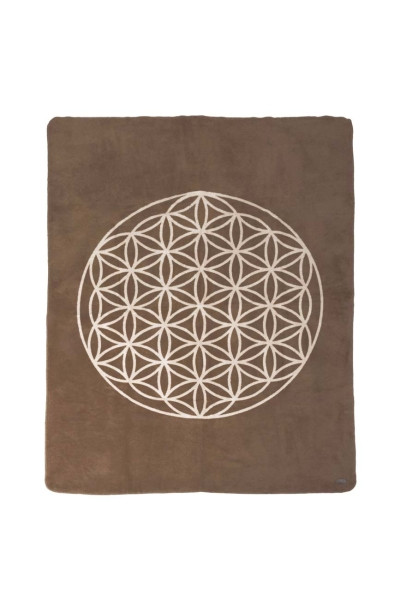 Biophotonen-Kuscheldecke BAMBOO/TUSSAHMELIERT